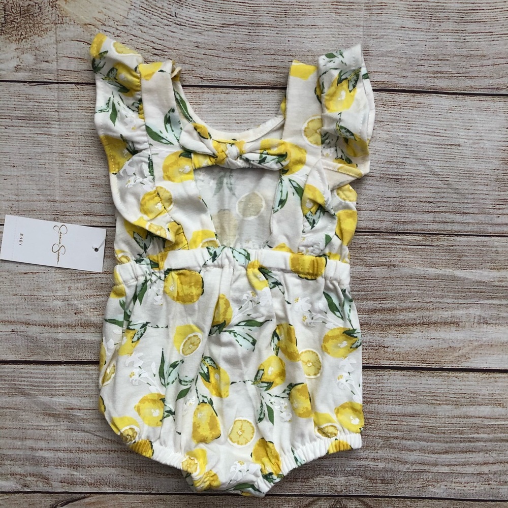 Jessica Simpson 🍋 Romper and headband set - BEW - Picture 4 of 6